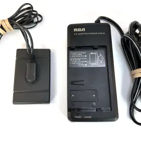 Cps016 Rca Adapter/charger With Dummy Battery For Camcorder Cameras Oem