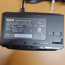 946350717 Rca Cps08 Cps09 Battery Charger Power Adapter Ac120v Serial No. #2