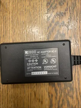 Ricoh 961311020728 Charger Ac-2power Adapter Lol - Genuine