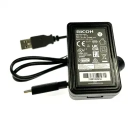 Ac-u2 Ricoh Genuine Wall Usb Power Adapter Charger For Gr Iii Iiix With Usb-c