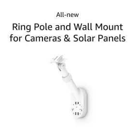 Ring 840414600829 All-new Pole And Wall Mount For Cameras Solar Panels White