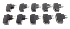 Tr-08eu-1a Samya Model European Power Adapter Usb For Fujifilm.l Ot Of 10 -new