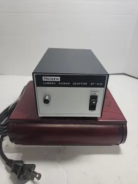 Ap-5us Sears Ap-4 Us Camera Power Adapter 15.5vdc Great Condition