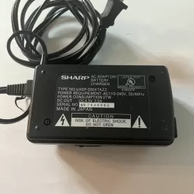 Uadp-0204tazz Sharp Genuine Battery Charger Output-dc 4.5v-3.5a #3