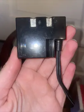 Vl-e620 Sharp Ac Adapter From Battery Charger To Camcorder For Viewcam