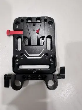 3016 Smallrig -3016 Aluminum Alloy V Mount Battery Plate With Dual 15mm Rod Clamp