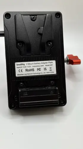 3497 Smallrig V-mount Battery Mount Plate With Crab-shaped Clamp Model