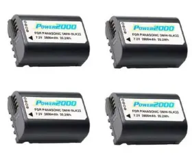 Dmw-blk22-1 Snapit 4x Batteries Dmw-blk22 For Panasonic Lumix Dc-s5 Dc-s5kk Dc-gh5m2 Dc-gh6