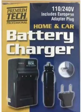 Cga-s005-50 Snapitdigital Battery Charger For Panasonic Dmc-lx3 Dmc-lx3k Dmc-lx3s