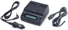 Sony 027242591844 M Series Ac/dc Adapter And Dual Battery Charger
