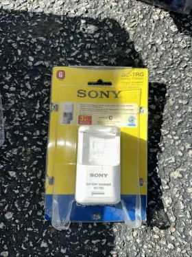 Sony 027242682269 New Bc-trg G Type Travel Battery Charger Cyber-shot Cybershot