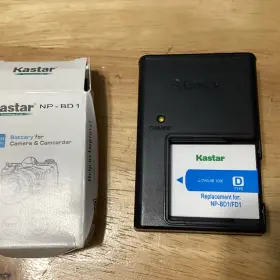 09033028279 Sony Bc-csd Battery Charger And Kastar Np-bd1 - Fd1 Type #2