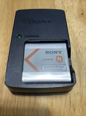 10053276764 Sony Original Oem Bc-csn Battery And Charger For Np-bn Np-bn1 Plus A Np Bn