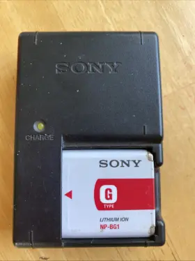 32023405 Sony Bc-csg Battery Charger And Np-bg1