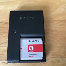 33586668 Sony Genuine Plug-in Wall Battery Charger And Bc-csgc Np-bg1 Oem