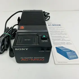 Ac-m100e Sony Original Ac Power Adapter Battery Charger Tested Working