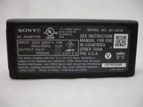 Ac-ud10 Sony Genuine Charger Power Supply A6300 A6500 A7 A7r Missing Cables