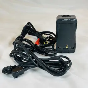 Ac-v100 Sony Camera Battery Charger Ac Power Chord And Av Bundle
