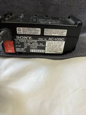 Ac-v25c Sony Genuine Oem Ac Power Adapter Ac-v25 Handycam Battery Charger Tested Works #2