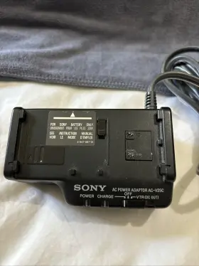 Ac-v25c Sony Genuine Oem Ac Power Adapter Ac-v25 Handycam Battery Charger Tested Works #3
