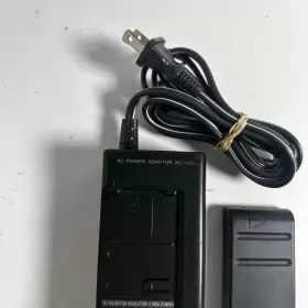 Ac-v33 Sony Black 100-240vac 20w Power Adaptor Charger With 1000mah Battery Pack #2