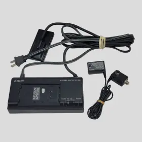 Ac-v65a Sony 10v Corded Ac Power Adapter Battery Charger For Camcorder