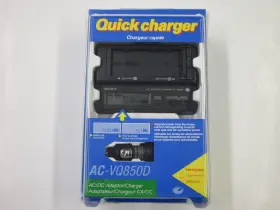 Ac-vq850d Sony Quick Charger For Info Lithium L And M Series Battery