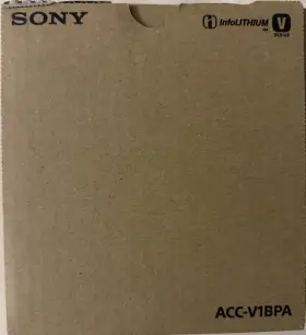 Acc-v1bpa Sony Original Adaptor/charger And Battery Kit
