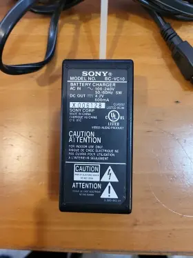 Bc-vc10 Sony Infolithium C-series Dual Battery Charger #3