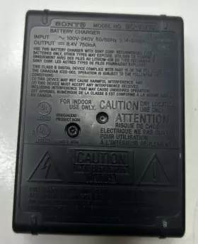 Bc-vm10 Sony Oem Battery Charger With Power Cord Excellent Condition #3