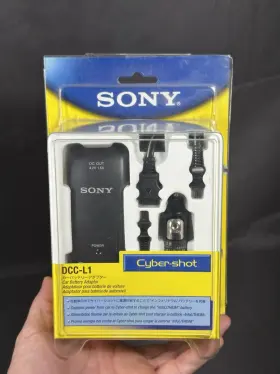 Ac-ls1 Sony Dcc-l1 Genuine New Car Battery Adapter For Dsc P Series Ls5 Lm5