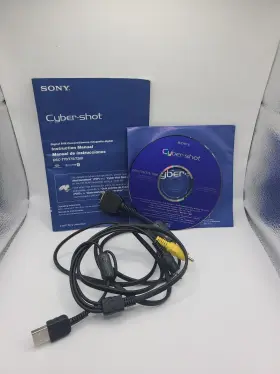 Dsc-w55 Sony Multi Use Usb Av Cord For Cyber-shot Dsc T70 T75 T200 Camera Manual