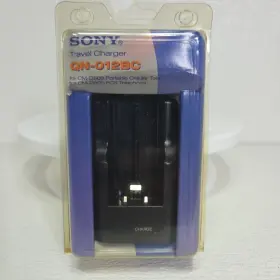 Qn-012bc Sony Vintage Oem Travel Battery Charger Black For Cm-d500 D600 Nos