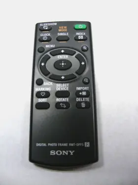 Rmt-dpf5 Sony Digital Photo Frame Remote Tested