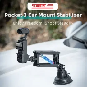 1146455 Startrc Photo Action Camera Suction Cup Car Mount Shock For Gopro 13 Dji Pocket 3 5 Pro #2