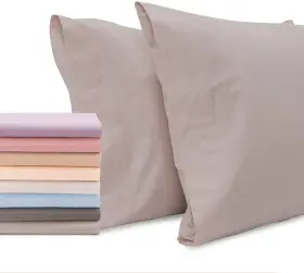 Superity Linen 810549025989 Pillow Cases Queen Size - Open Enclosure 2 Pack 100% Soft