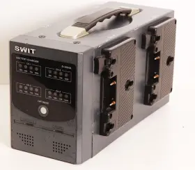 D-3004a Swit 4-bay Simultaneous Fast Charger Gold Mount Idx Anton Bauer