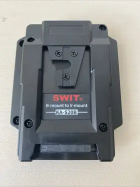 Ka-s20b Swit Electronics B-mount To V-mount Battery Adaptor 14.4 Volt