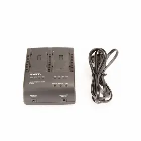 S-3602f Swit Electronics 2-ch Charger With Dc Output For Sony L Series Batteries