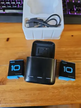 Gp-bnc-901 Telesin Battery Charging Box For Hero 9-11 With 2 Batteries