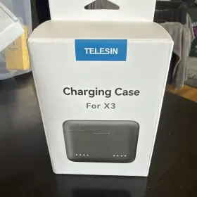 So-bcg-03-tis Telesin For X3 X4 Battery Charger Portable Charging Case Tf Card Storage Box Ch