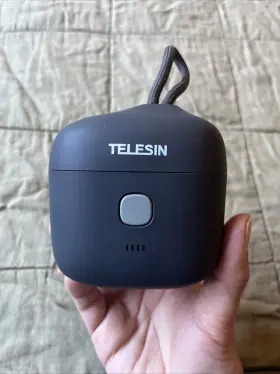Te-wmb-001 Telesin Te Wmb 001 Allin Box Charger 4000 Mah For Rode Wireless Go/go Ii