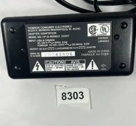 241017 Thomson Consumer Electronics Camcorder Adapter/charger #241017 #2