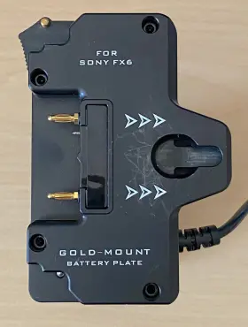 Es-t20-btp-ab Tilta Battery Plate For Sony Fx6 Gold Mount - Excellent Condition #2