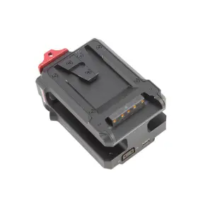 Esr-t08-bp-ab Tilta Gold Mount Battery Plate For Red V-raptor - Black Sku#1819897