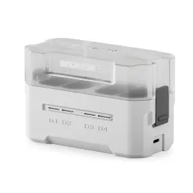 Tilta Iatbce6ow 4-channel Portable Charging Station For Lp-e6 Battery Off White