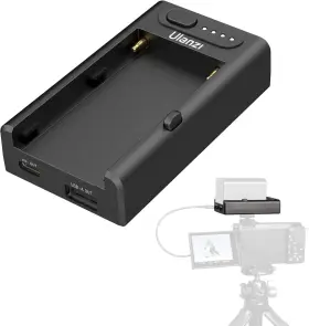 Np-f01 Ulanzi Battery Adapter Plate Charger For Sony F550 F570 F750 F770