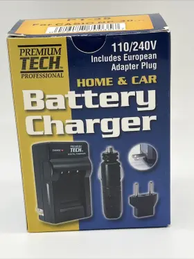 Np-40 Vidpro Pt-35 Premium Tech Professional Ac/dc Rapid Battery Charger For Casio New