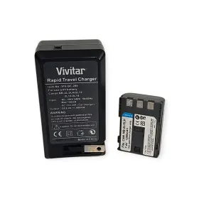Vivitar Viv-qc-200 Rapid Travel Charger Canon Nb-2l/2lh/2l 12 2l 13 / 14