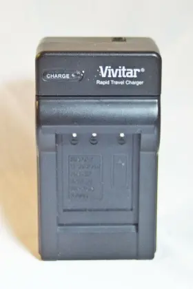 Viv-qc-216 Vivitar Rapid Travel Charger Qc 906 Compatible Several Camera Makers - See Pics